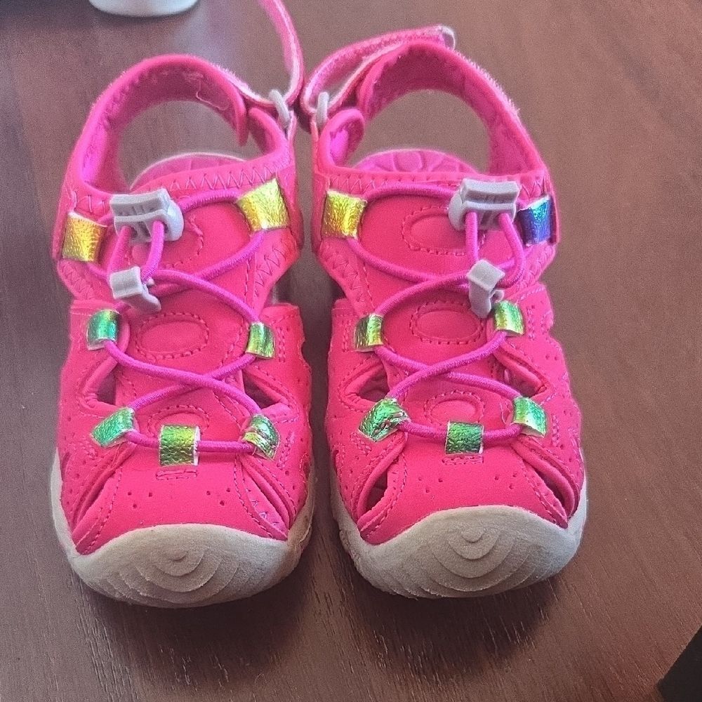 Vibrant Pink Kids Shoes